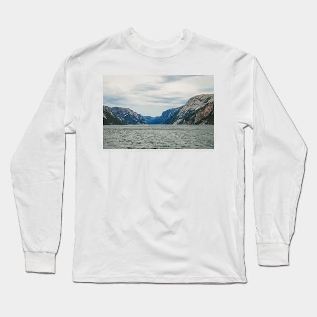 Fjord Long Sleeve T-Shirt by artesonraju